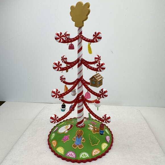 Hallmark 2017 Seasons Treatings Miniature ChristmasTree Set 12 Candy Ornaments - Picture 6 of 16